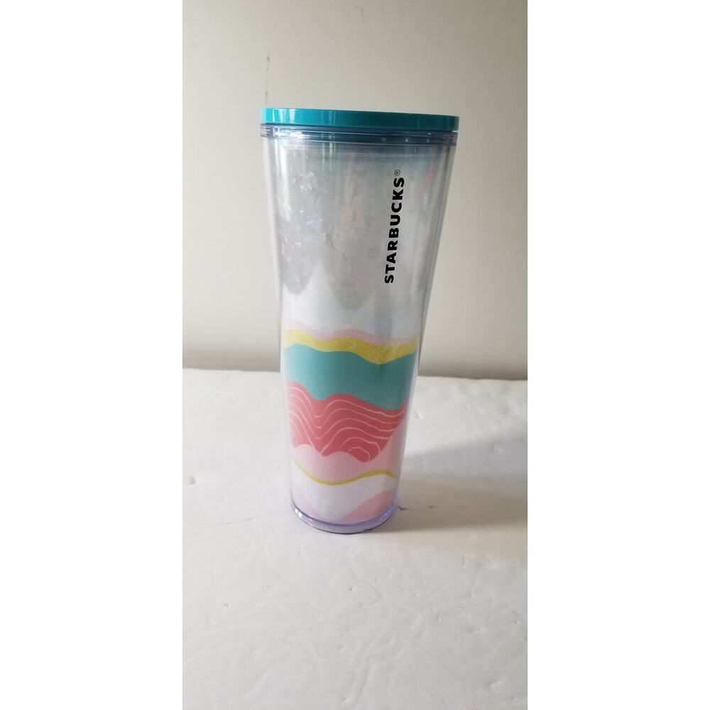 starbucks 2020 pastel wave irridescent venti tumbler (1.1262)